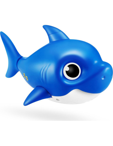 Robo Alive Junior Baby Shark ZURU Tiburón Azul Cantante
