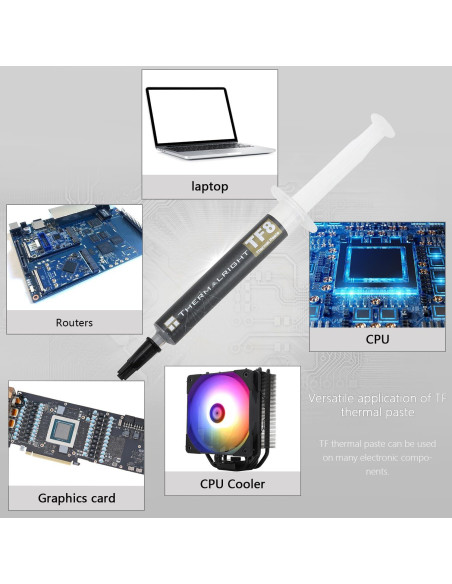Pasta Térmica Thermalright TF8 2g 13.8W/m.k para CPU/GPU
