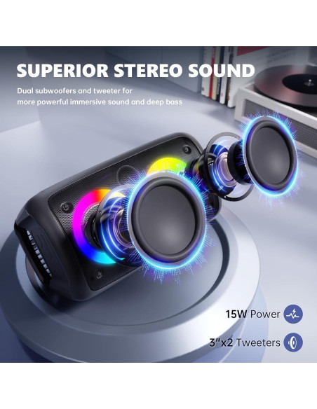 Máquina de Karaoke Peski T-08 con 2 Micrófonos Inalámbricos