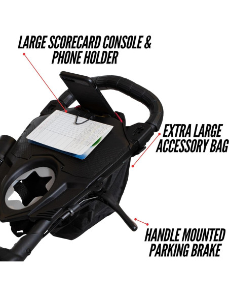 Carro de Golf Bag Boy Nitron 3 Ruedas Compacto