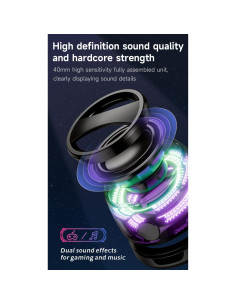 Altavoz Bluetooth Magnético Hounyoln G200 con RGB 3D 2