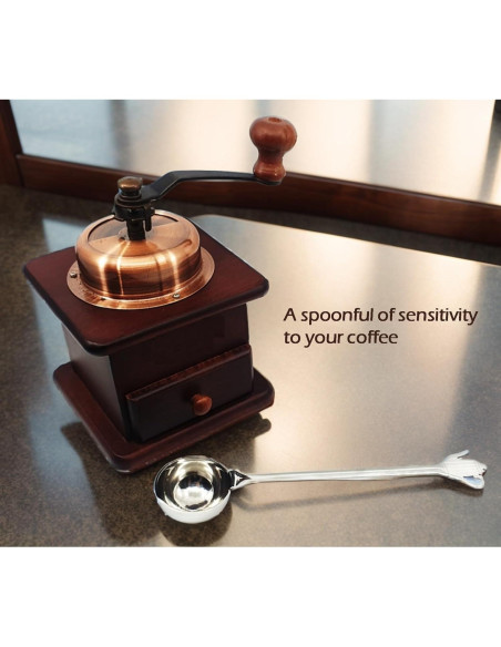 Cuchara de café Popos Store 20 cm acero inoxidable 15 ml