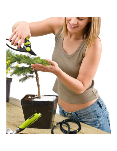 10 Rollos Alambres Bonsái Aluminio Hotop 5 Tamaños 164 m