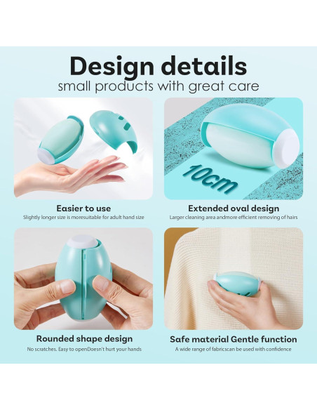 Rodillo Quitapelusas Gel Reutilizable Sea Incrsion Amarillo