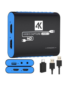 Tarjeta de Captura GAOZHOU 4K HDMI 1080P 60FPS USB3.0