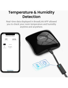 BroadLink RM4 Pro Hub Control Remoto IR RF con Sensor 2