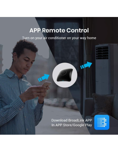 BroadLink RM4 Pro Hub Control Remoto IR RF con Sensor