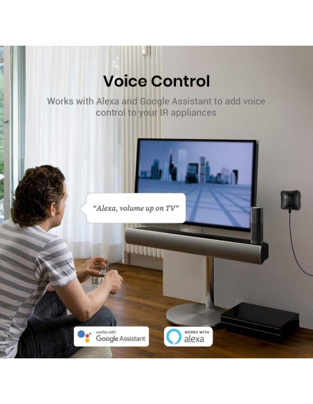 BroadLink RM4 Pro Hub Control Remoto IR RF con Sensor