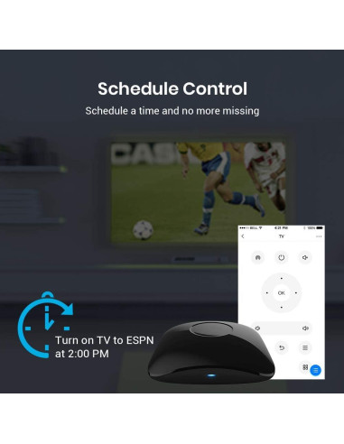 BroadLink RM4 Pro Hub Control Remoto IR RF con Sensor