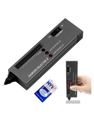 Detector de Diamantes EWUHRY Portátil 185x60x35mm