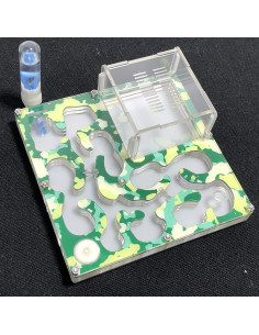 Granja de Hormigas Acrílica Fábrica Camuflaje Verano 7cm 2