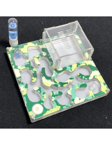 Granja de Hormigas Acrílica Fábrica Camuflaje Verano 7cm