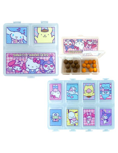 Organizador de Pastillas Kawaii Menbly 3 y 8 Compartimentos