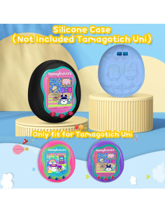Funda Silicona DZHAXIE para Tamagotchi Uni con Correa 2