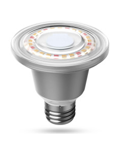 SANSI Bombilla LED de Crecimiento 12W E26 IP54 Espectro Completo
