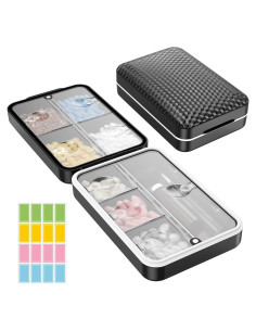 Organizador Semanal de Pastillas Restree - 8 Compartimentos