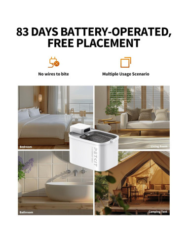 Fuente de Agua Inalámbrica PETKIT EVERSWEET MAX 3L