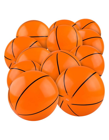 Balones de Baloncesto Inflables Durony 12 Piezas 28 cm