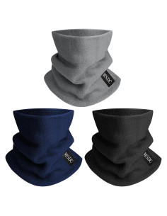 Gaiters de Cuello MSDC 3 Paquete para Hombres - Calidez y Estilo