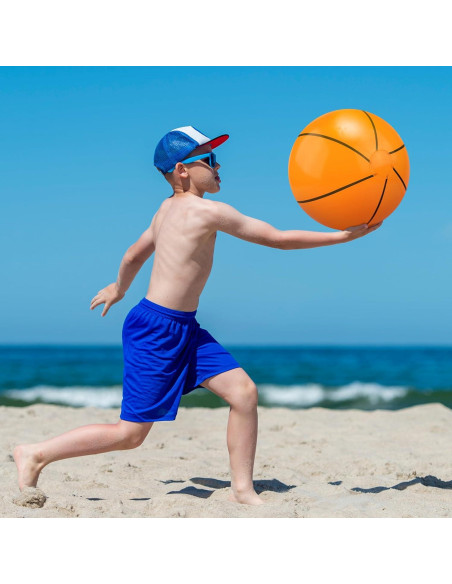 Balones de Baloncesto Inflables Durony 12 Piezas 28 cm