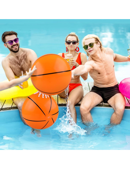 Balones de Baloncesto Inflables Durony 12 Piezas 28 cm