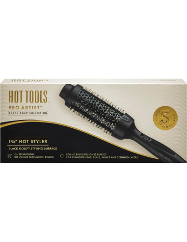 Hot Tools Pro Artist Black Gold Hot Styler 4,45 cm Negro