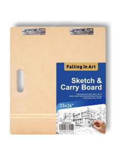 Tablero de Dibujo Falling in Art 58x66 cm Portátil