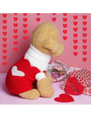 Suéter de Punto para Perros Topbuti Mediano Cuello Alto