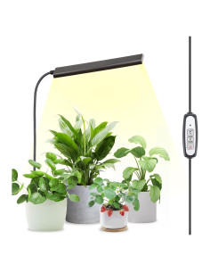 Luz de Crecimiento FOXGARDEN 52 LED con Temporizador y Brazo Flexible