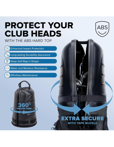 Bolsa de Viaje para Golf NovaTour - Tapa Dura, 138 cm