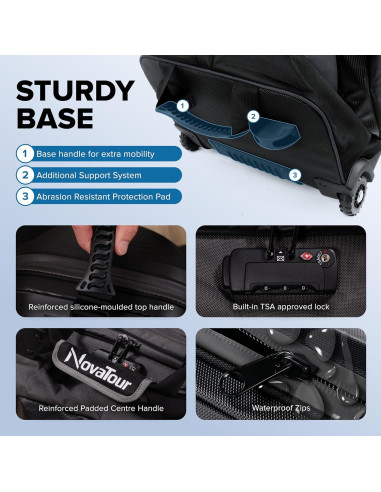 Bolsa de Viaje para Golf NovaTour - Tapa Dura, 138 cm