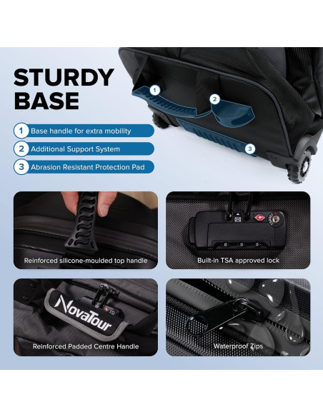Bolsa de Viaje para Golf NovaTour - Tapa Dura, 138 cm