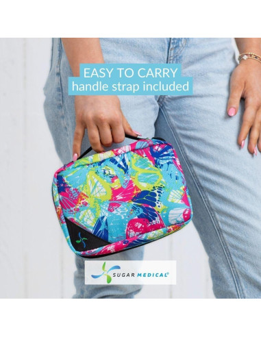 Organizador de Diabetes Sugar Medical 20x14x6 cm Aislado