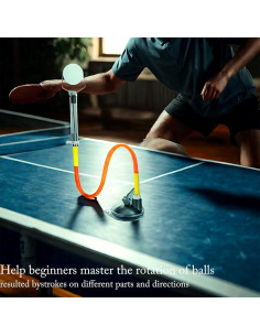 Robot Entrenador de Ping Pong ZLXHDL, PVC, 1 Jugador 2