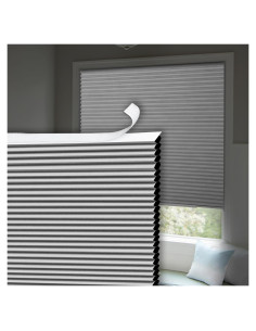 Cortina Celular CINONEKO 73.66x162.56cm Gris Opaca