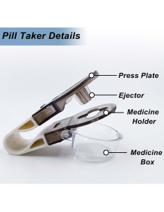 Extractor de Pastillas xuhui 8x3.8cm Gris Portátil 2