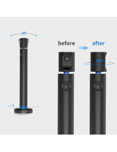 CZUR Halo Webcam Doble 1080P USB con Micrófono 90 2