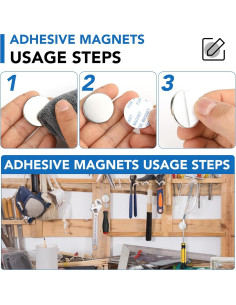 Imanes Neodimio DIYMAG N52 32mm x 3mm Paquete de 12 2