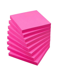 Notas Adhesivas 7.62x7.62 cm Lobo Oriental 8 Paquetes 80 Hojas