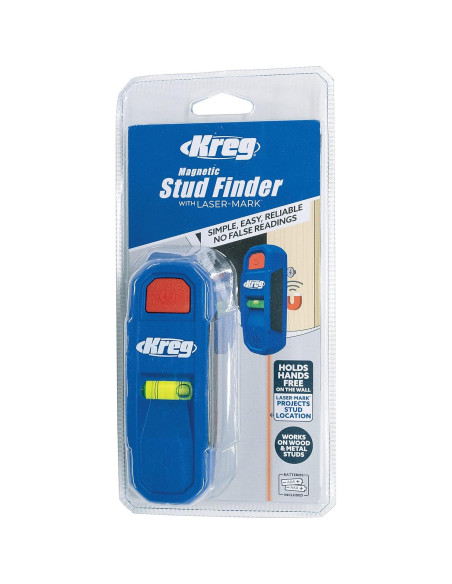 Buscador de Estudio Magnético Kreg KMM1000LZ con Laser-Mark