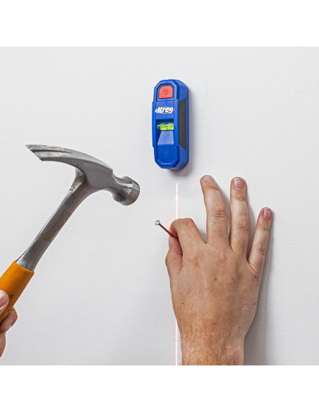 Buscador de Estudio Magnético Kreg KMM1000LZ con Laser-Mark