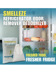 SMELLEZE Bolsa Ecológica Eliminadora de Olores Refrigerador 22600-CFBA 2