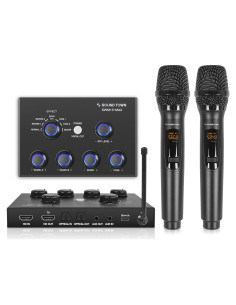 Mezclador Karaoke Inalámbrico Sound Town SWM15-MAX 16 Canales