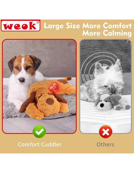 Juguete de Peluche con Latido WEOK para Perros y Cachorros Juguete de Peluche con Latido WEOK para Perros y Cachorros