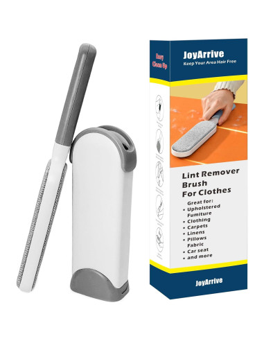 Removedor de pelo de mascotas JoyArrive Cepillo B Gris