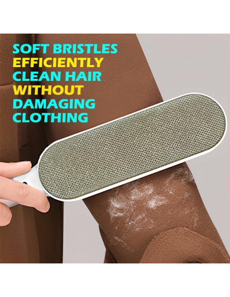 Removedor de pelo de mascotas JoyArrive Cepillo B Gris