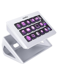 Controlador de Transmisión SOOMFON Deck 15 Teclas LCD Personalizables