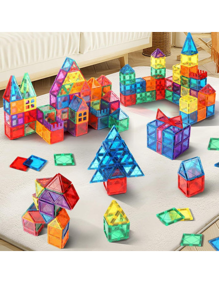 Set 100 Azulejos Magnéticos Mruikeny Juguetes Educativos 3+