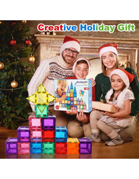 Set 100 Azulejos Magnéticos Mruikeny Juguetes Educativos 3+