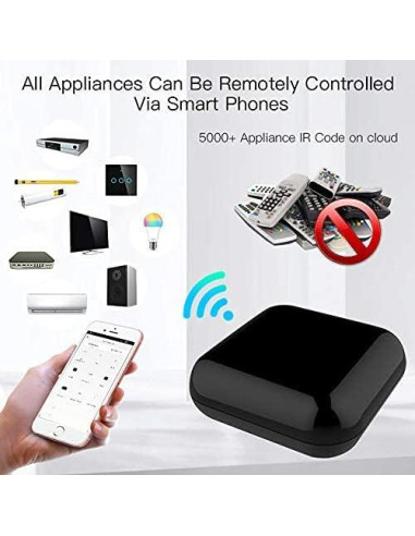 Control Remoto Universal MOES WiFi IR RF para Electrodomésticos